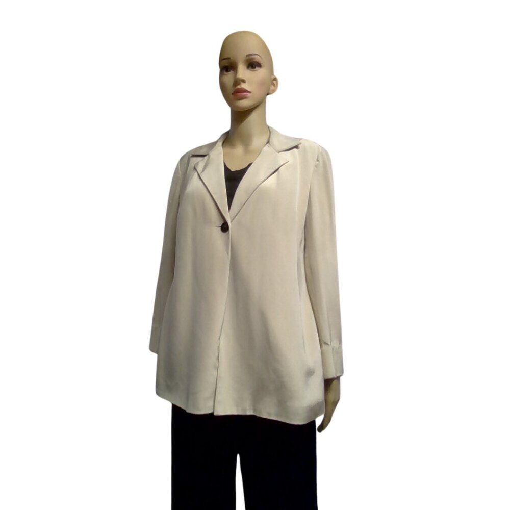 Gold size 6 August Silk Blazer